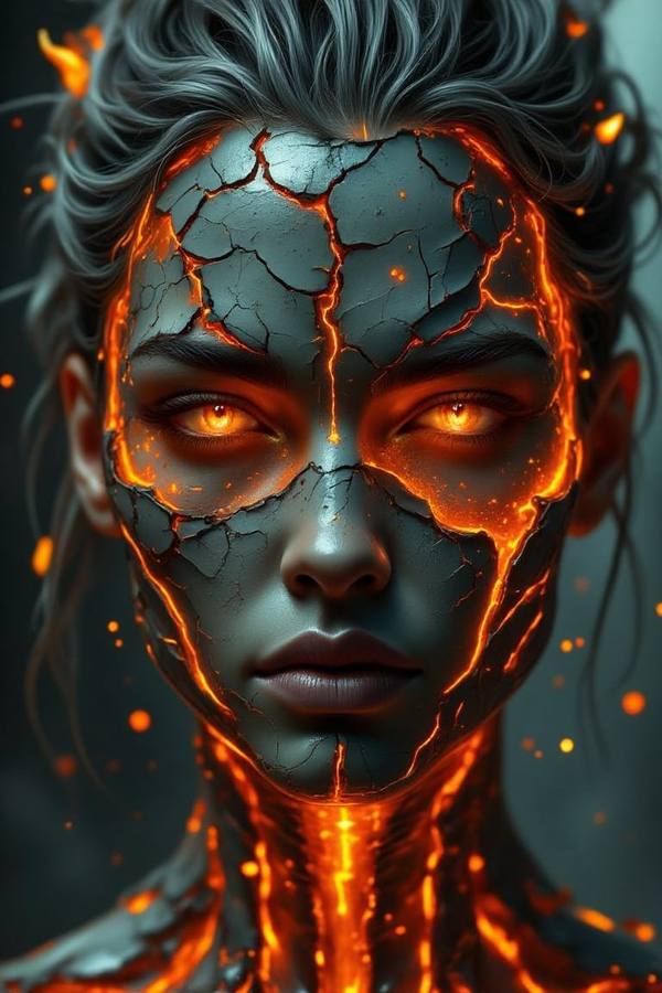 AI-generated image analyzed by PromptLens