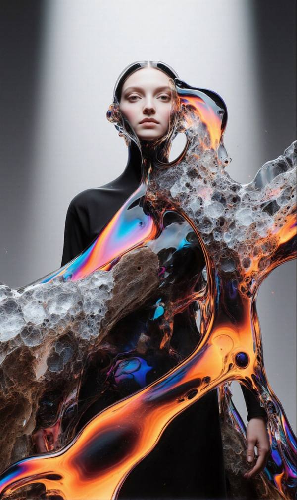 AI-generated image analyzed by PromptLens