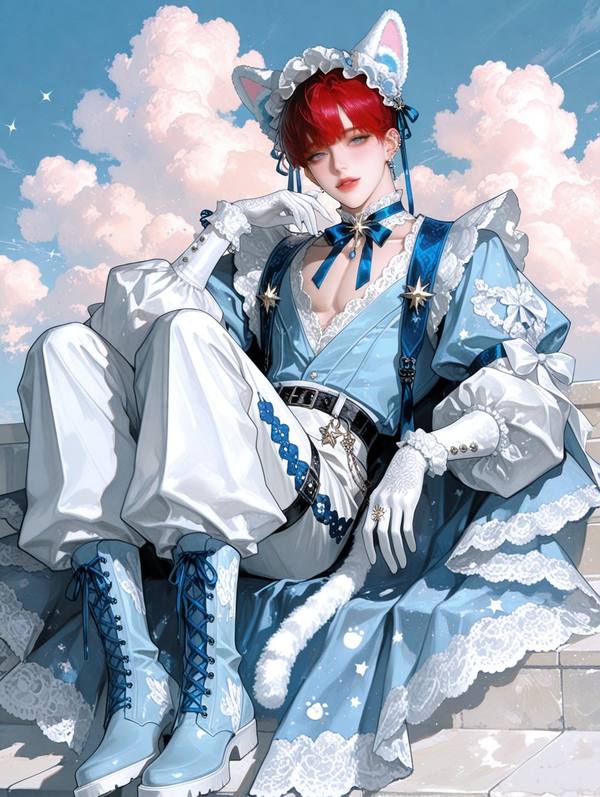 AI-generated image analyzed by PromptLens