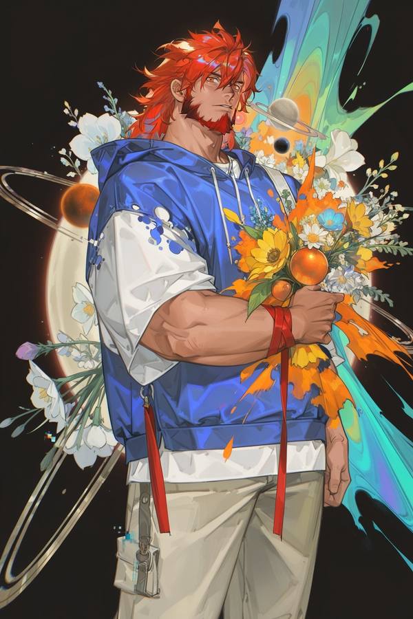 AI-generated image analyzed by PromptLens