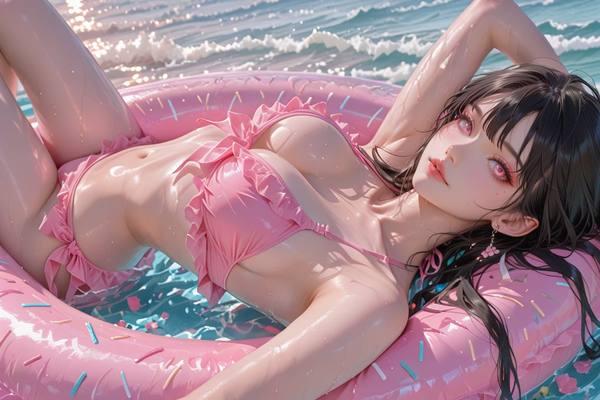 AI-generated image analyzed by PromptLens