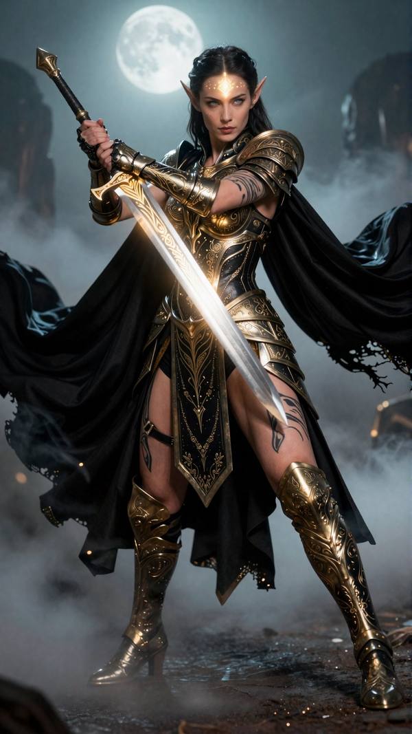 AI-generated image analyzed by PromptLens