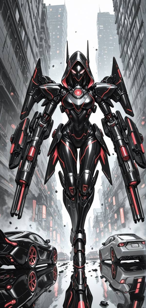 AI-generated image analyzed by PromptLens