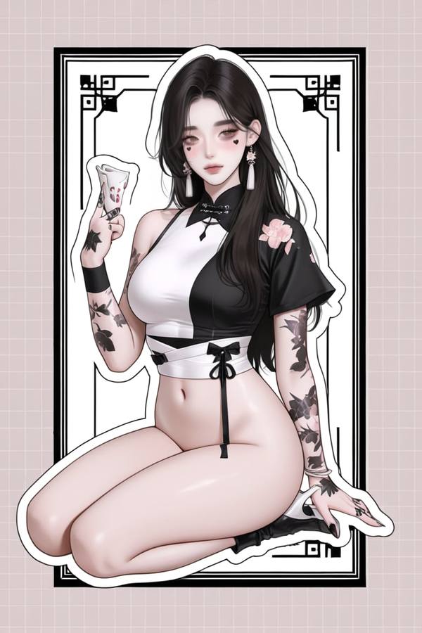 AI-generated image analyzed by PromptLens