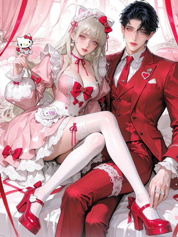 AI-generated image analyzed by PromptLens