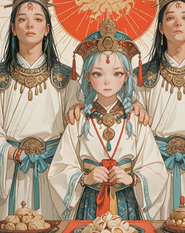 AI-generated image analyzed by PromptLens