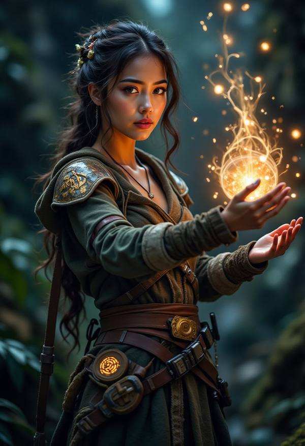 AI-generated image analyzed by PromptLens