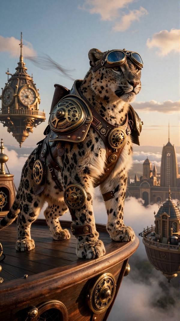 AI-generated image analyzed by PromptLens