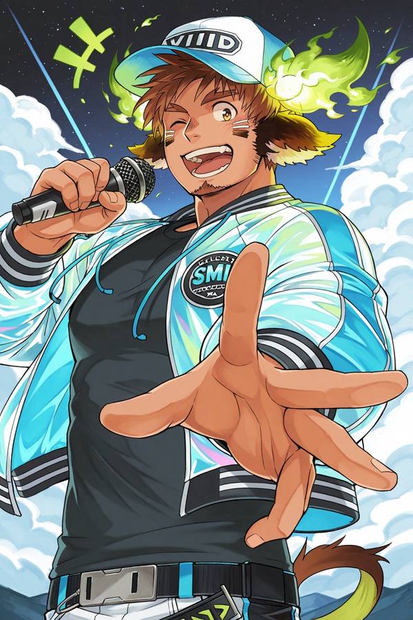 AI-generated image analyzed by PromptLens