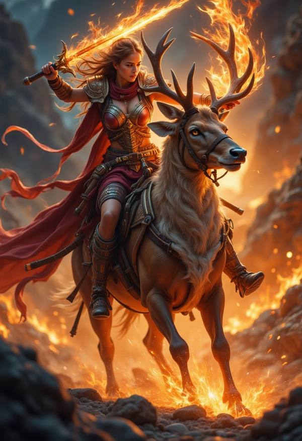 AI-generated image analyzed by PromptLens