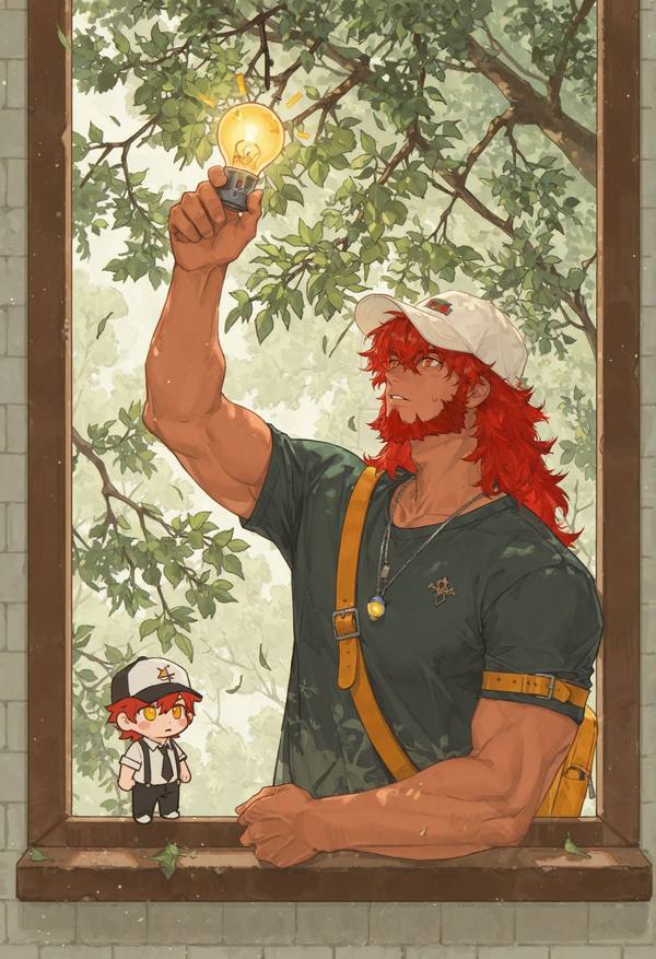 AI-generated image analyzed by PromptLens