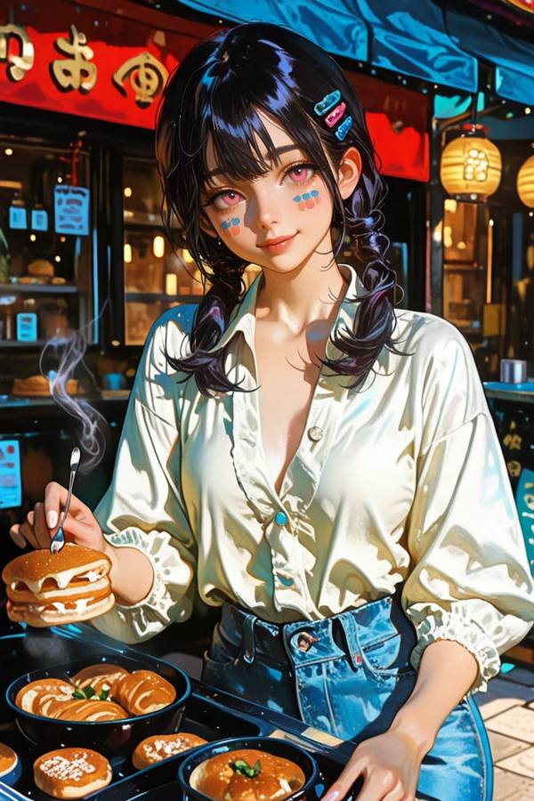 AI-generated image analyzed by PromptLens