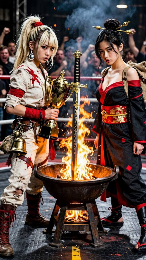 AI-generated image analyzed by PromptLens