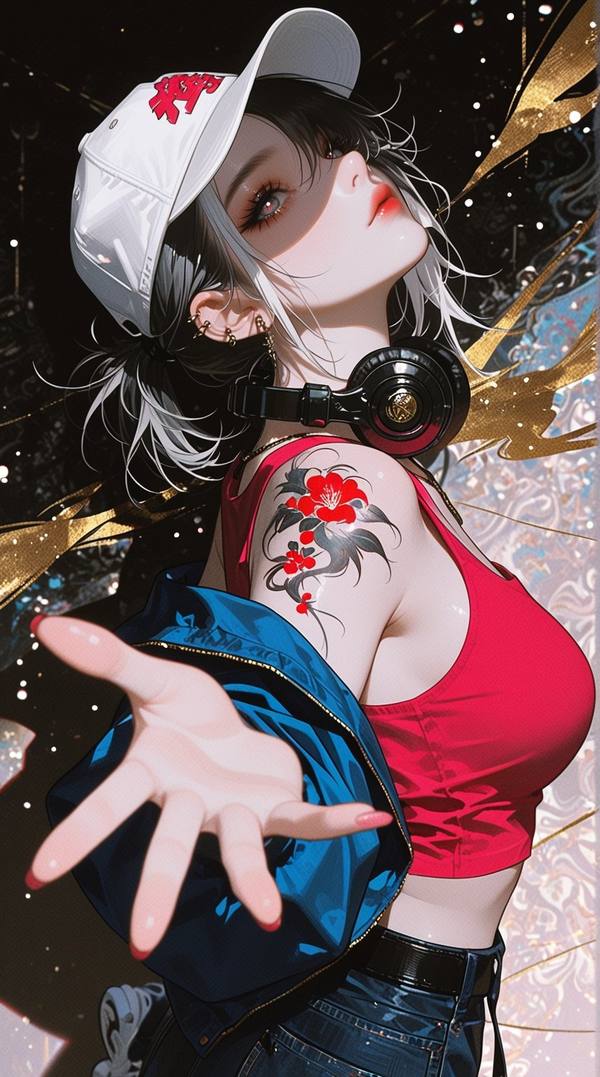 AI-generated image analyzed by PromptLens