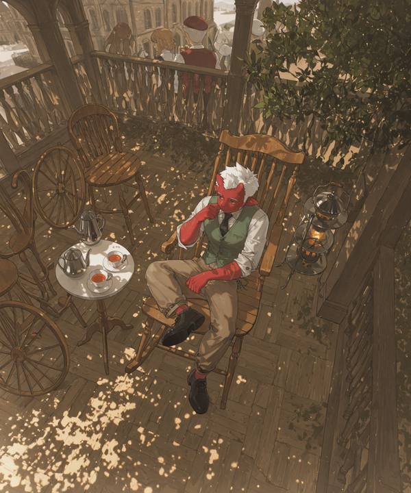 AI-generated image analyzed by PromptLens