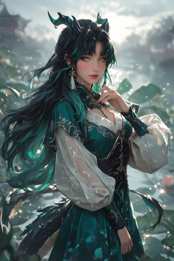 AI-generated image analyzed by PromptLens