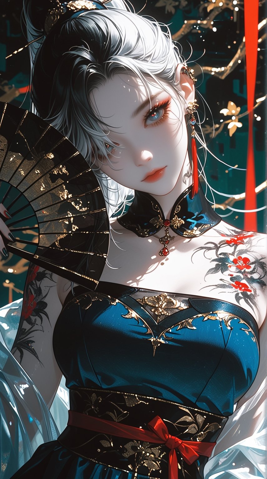 AI-generated image analyzed by PromptLens