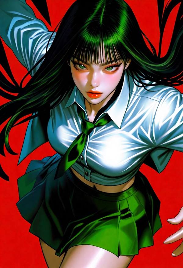 AI-generated image analyzed by PromptLens