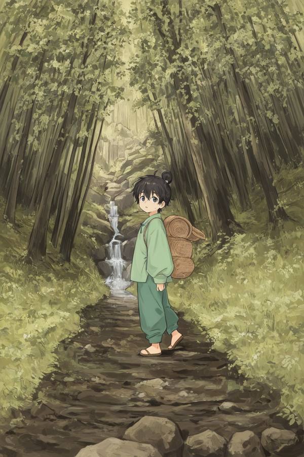 AI-generated image analyzed by PromptLens