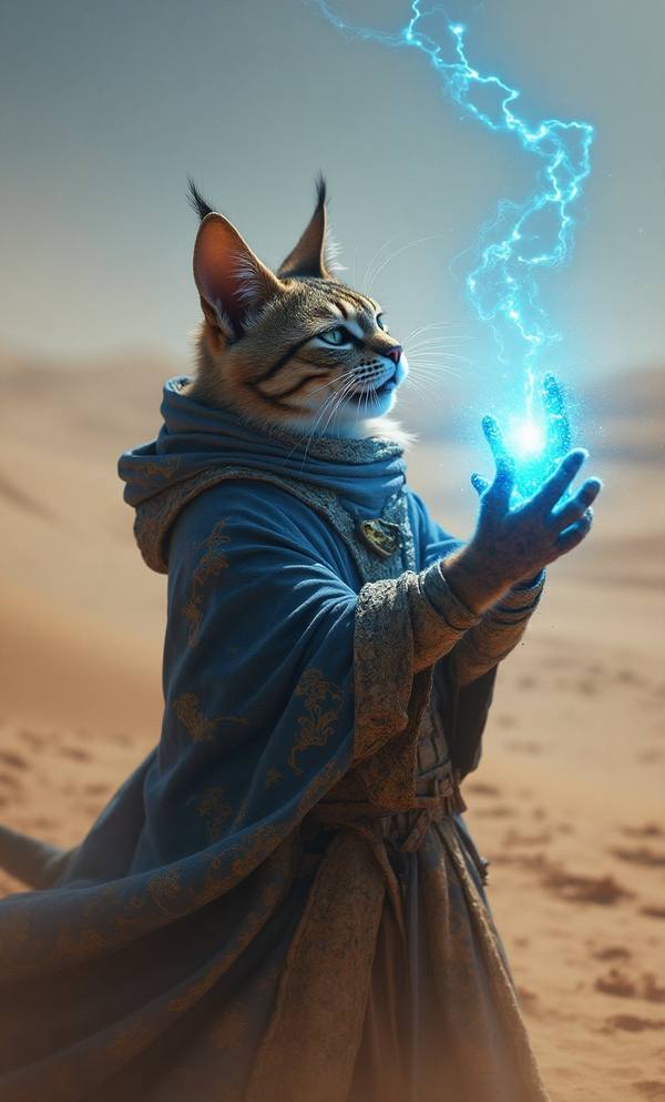 AI-generated image analyzed by PromptLens