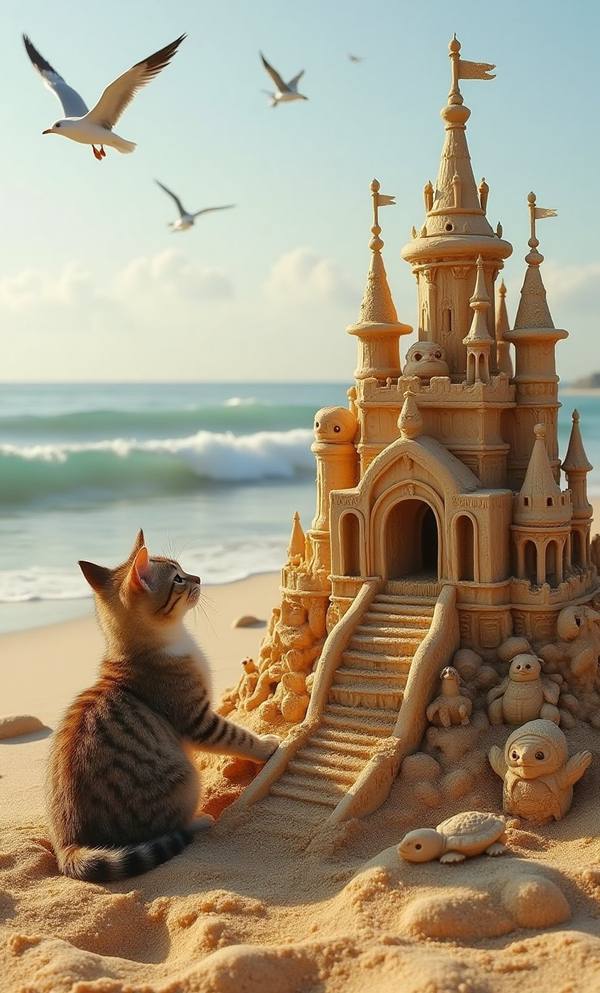 AI-generated image analyzed by PromptLens