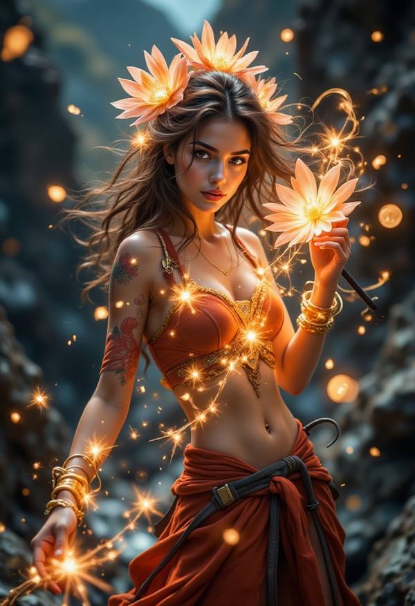 AI-generated image analyzed by PromptLens