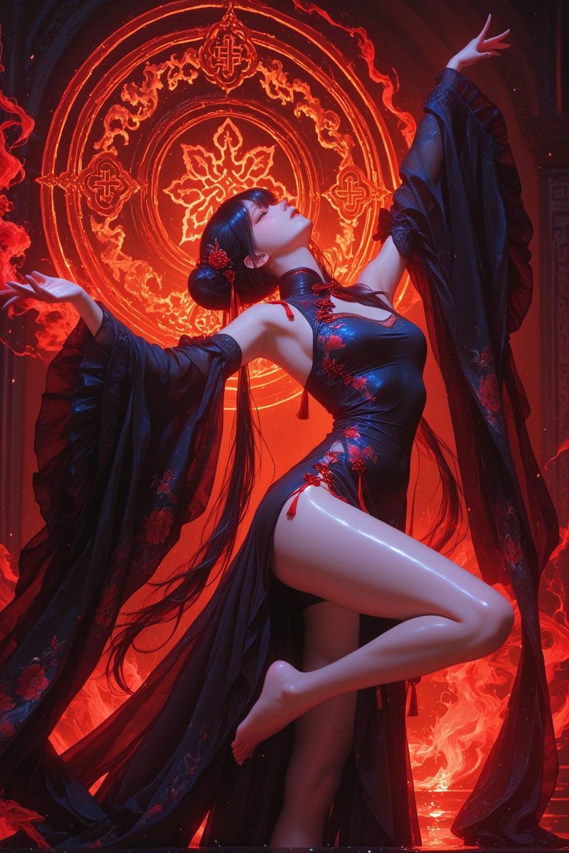 AI-generated image analyzed by PromptLens