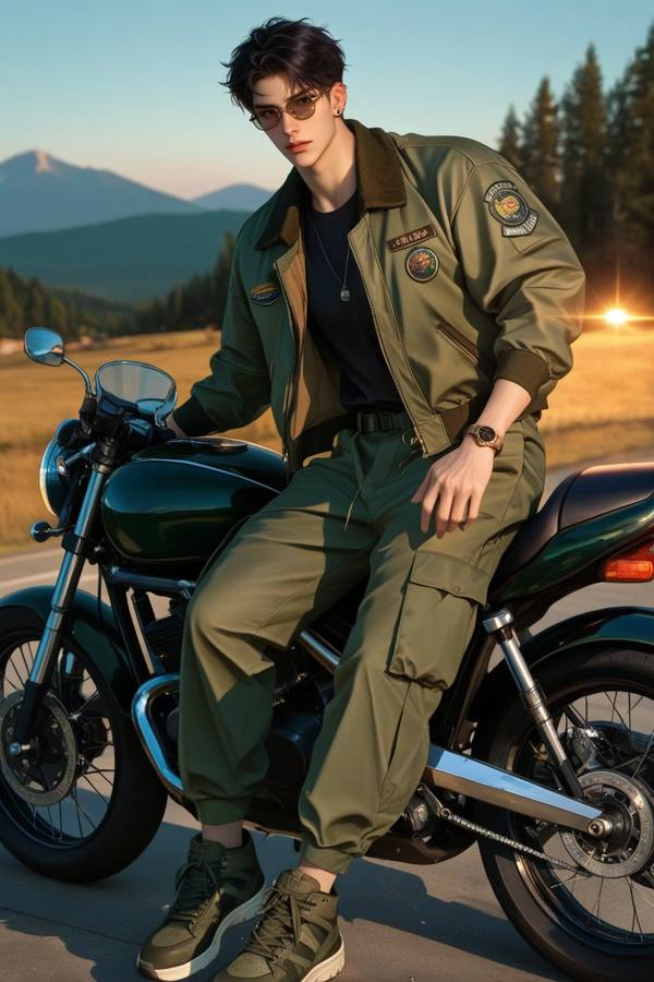 AI-generated image analyzed by PromptLens