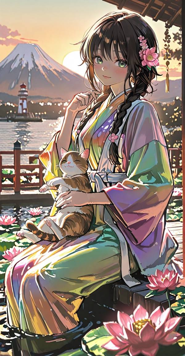 AI-generated image analyzed by PromptLens