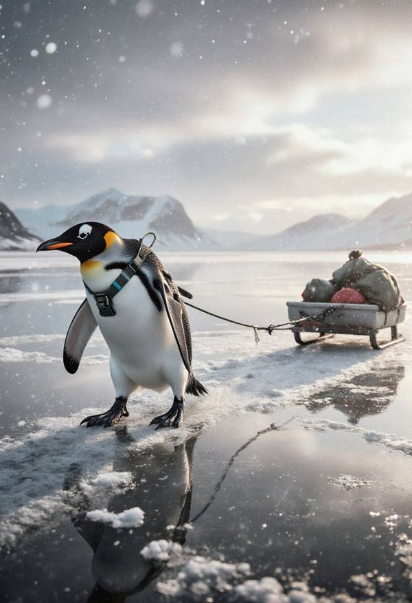 AI-generated image analyzed by PromptLens