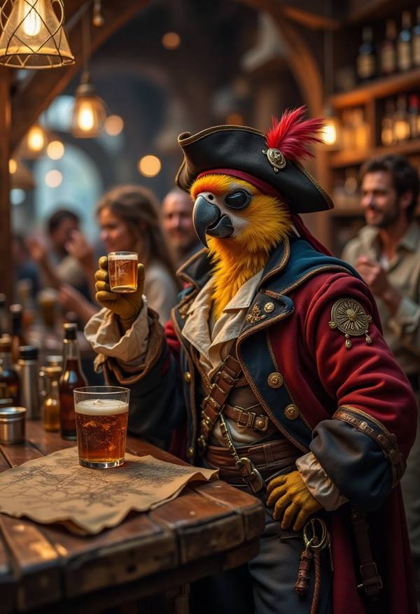 AI-generated image analyzed by PromptLens