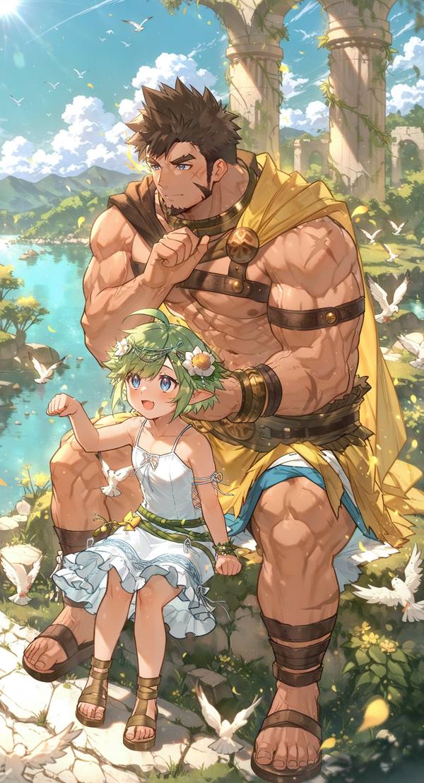 AI-generated image analyzed by PromptLens