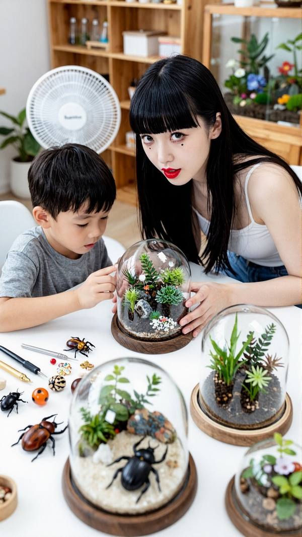 AI-generated image analyzed by PromptLens