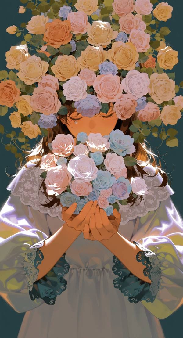 AI-generated image analyzed by PromptLens