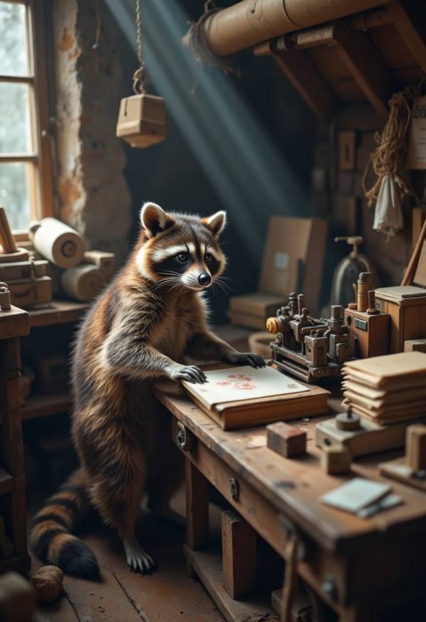 AI-generated image analyzed by PromptLens