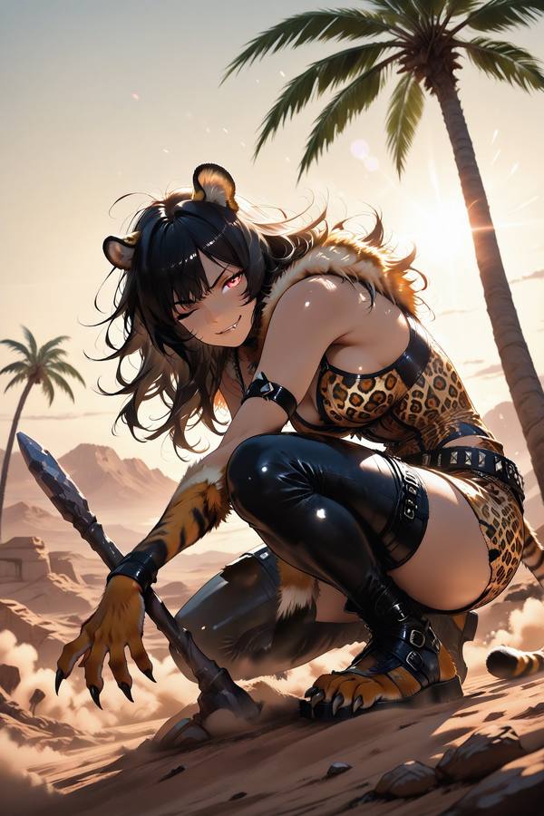 AI-generated image analyzed by PromptLens