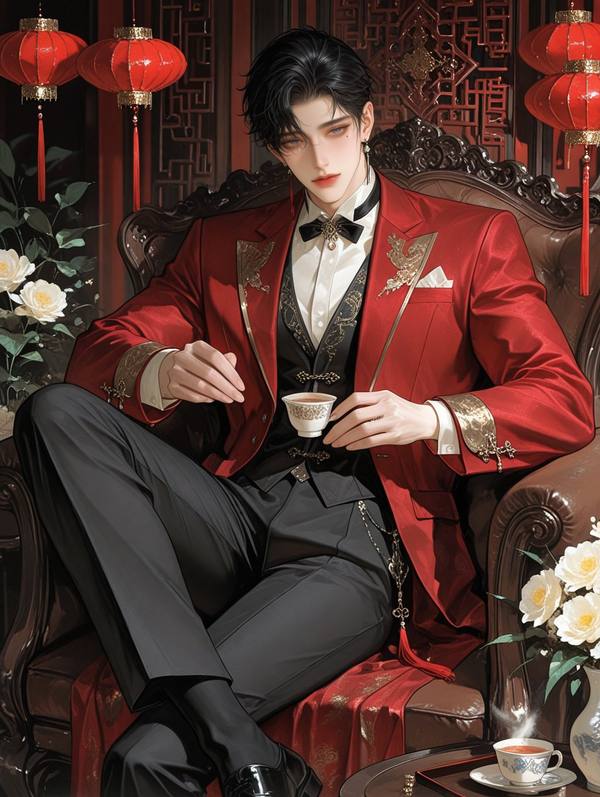 AI-generated image analyzed by PromptLens