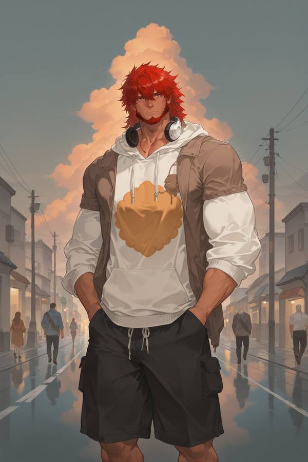 AI-generated image analyzed by PromptLens