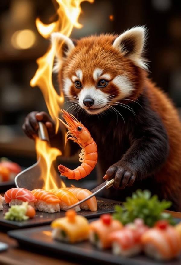 AI-generated image analyzed by PromptLens