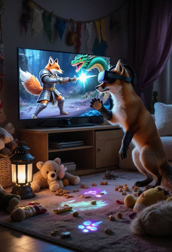 AI-generated image analyzed by PromptLens