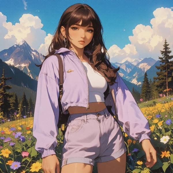 AI-generated image analyzed by PromptLens