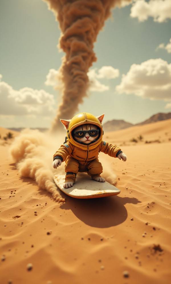 AI-generated image analyzed by PromptLens