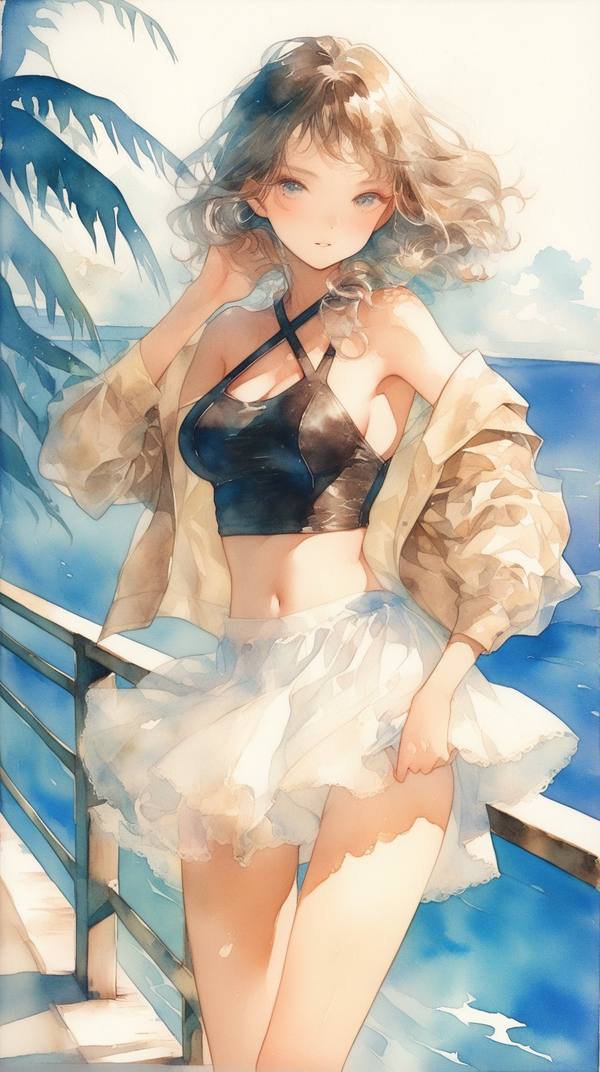 AI-generated image analyzed by PromptLens