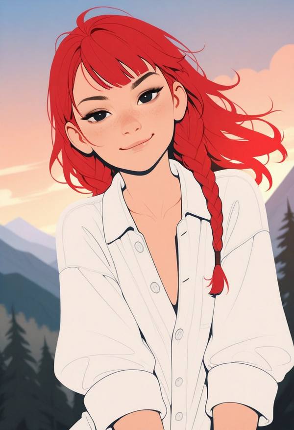 AI-generated image analyzed by PromptLens