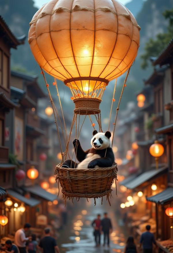 AI-generated image analyzed by PromptLens