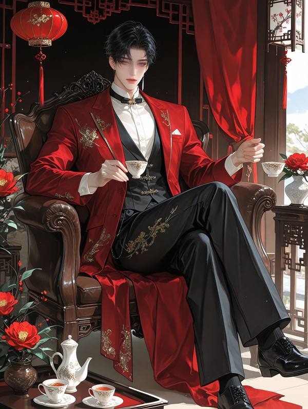 AI-generated image analyzed by PromptLens