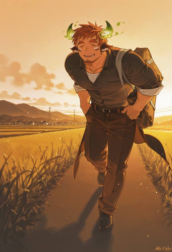 AI-generated image analyzed by PromptLens