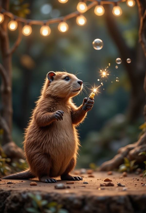 AI-generated image analyzed by PromptLens