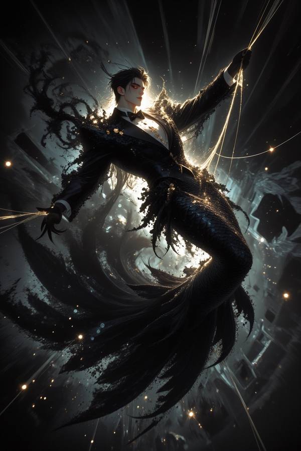 AI-generated image analyzed by PromptLens