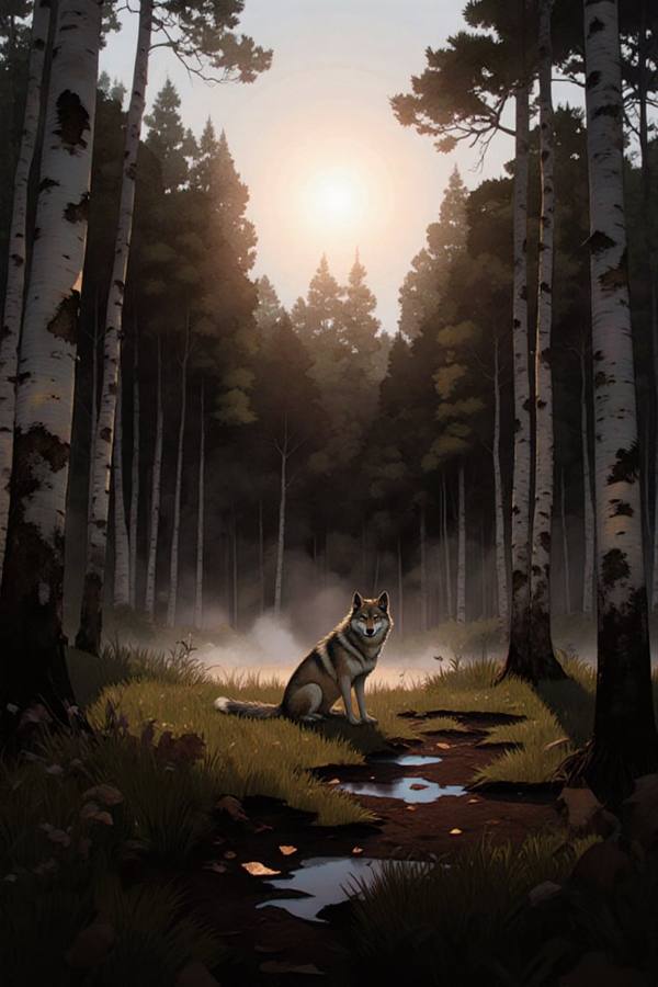 AI-generated image analyzed by PromptLens